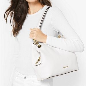 Michael Kors Bags - MICHAEL KORS Raven Large Leather Shoulder Bag Michael Kors Bags - MICHAEL KORS Raven Large Leather Shoulder Bag